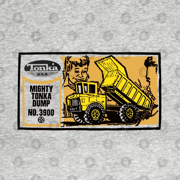 TONKA - Mighty Tonka Dump - Authentic, Distressed by offsetvinylfilm